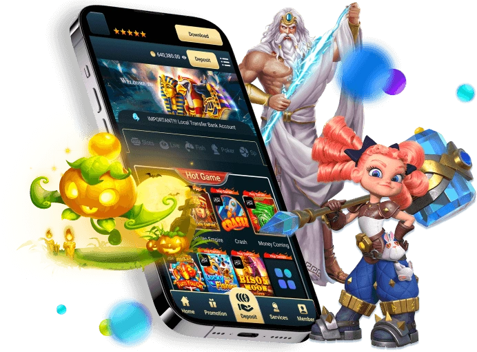 Giao diện sảnh casino ok365 hiện đại và sang trọng